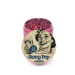 Stony Pop Soda 4pc Aluminum Grinder - Fidget Widgets