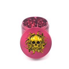Skullcrusher Supreme 4pc Aluminum Grinder - Fidget Widgets