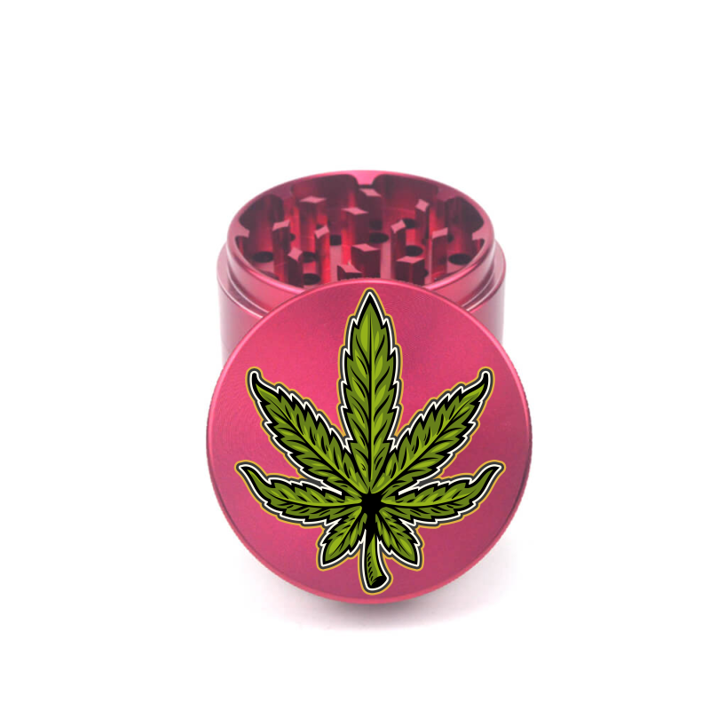 Leafy Legend 4pc Aluminum Grinder - Fidget Widgets