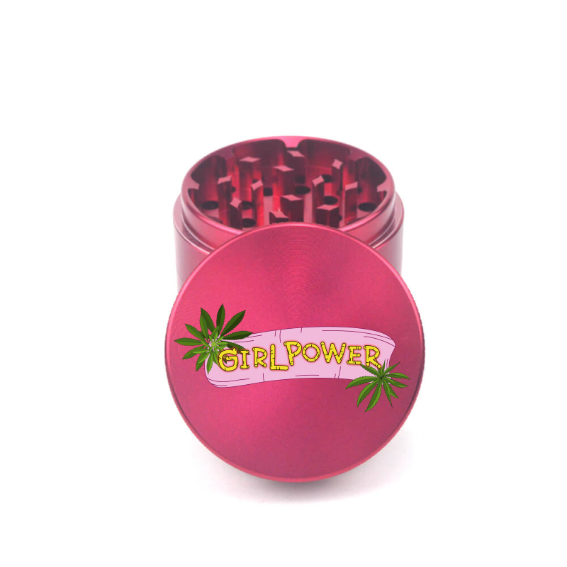 Girl Power 4pc Aluminum Grinder - Fidget Widgets