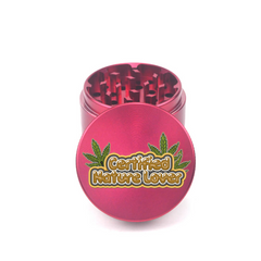 Certified Nature Lover 4pc Aluminum Grinder - Fidget Widgets