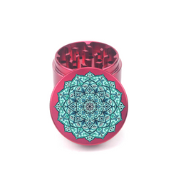 Mandala V1 4pc Aluminum Grinder - Fidget Widgets