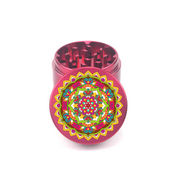 Mandala V3 4pc Aluminum Grinder - Fidget Widgets