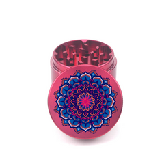 Mandala V4 4pc Aluminum Grinder - Fidget Widgets