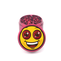 Happy Herb Chomper 4pc Aluminum Grinder - Fidget Widgets