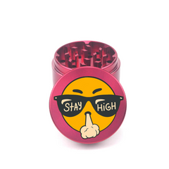 Stay High 4pc Aluminum Grinder - Fidget Widgets