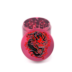 Dragon Blaze 4pc Aluminum Grinder - Fidget Widgets