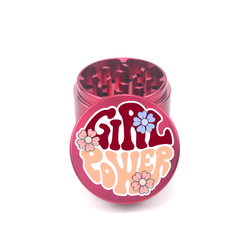 Girl Power 4pc Aluminum Grinder - Fidget Widgets