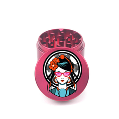 Chill Geisha 4pc Aluminum Grinder - Fidget Widgets
