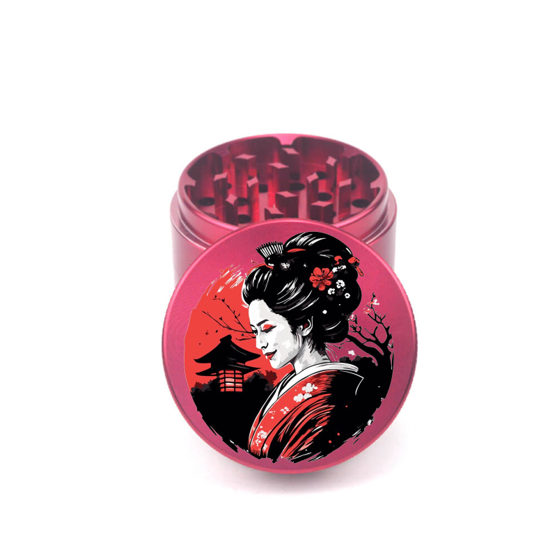 Sweet Geisha 4pc Aluminum Grinder - Fidget Widgets