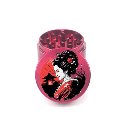 Sweet Geisha 4pc Aluminum Grinder - Fidget Widgets