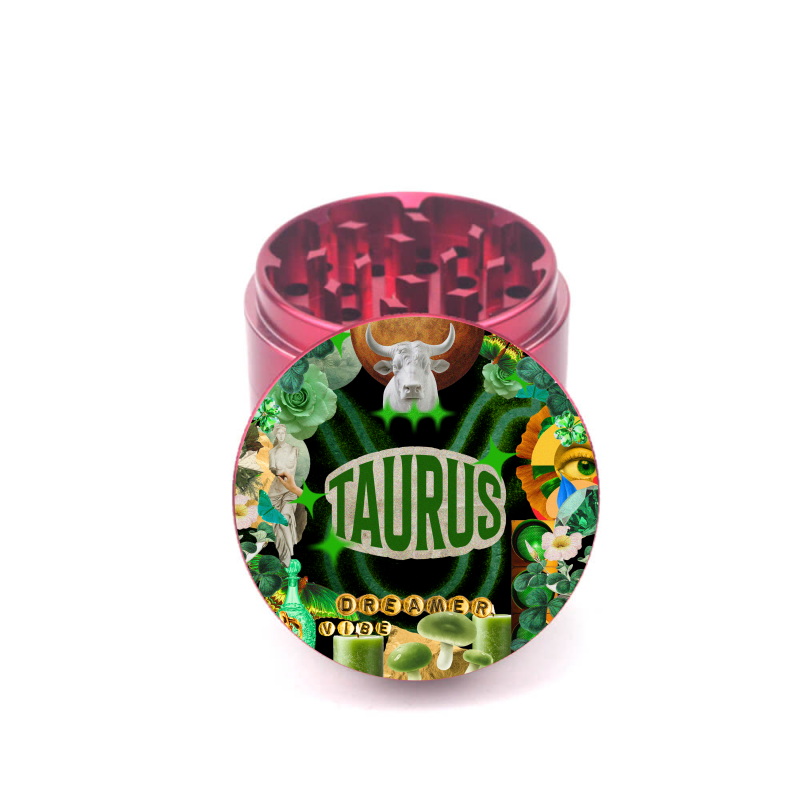 Taurus Aesthetic 4pc Aluminum Grinder - Fidget Widgets
