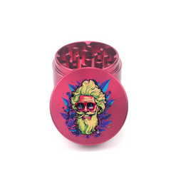 Wild Beard Whirl 4pc Aluminum Grinder - Fidget Widgets