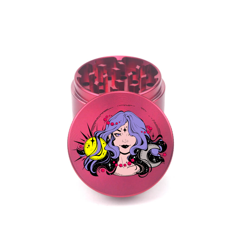 Galactic Glam 4pc Aluminum Grinder - Fidget Widgets