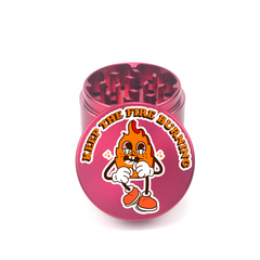 Keep the Fire Burning 4pc Aluminum Grinder - Fidget Widgets