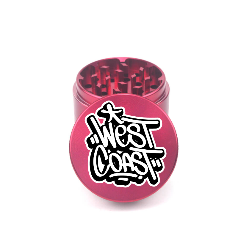 West Coast 4pc Aluminum Grinder - Fidget Widgets