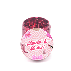 Blushin' & KUSHin' 4pc Aluminum Grinder - Fidget Widgets