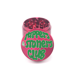 Yappers & Stoners Club 4pc Aluminum Grinder - Fidget Widgets