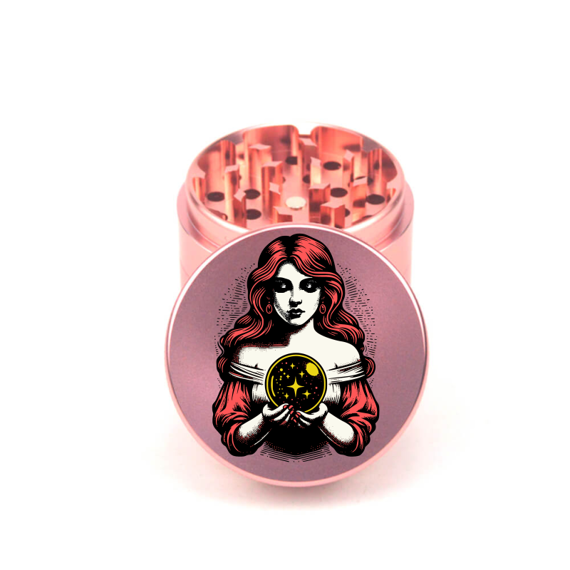 Mystic Luna 4pc Aluminum Grinder - Fidget Widgets
