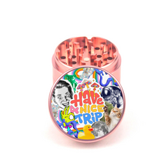 Have a Nice Trip 4pc Aluminum Grinder - Fidget Widgets