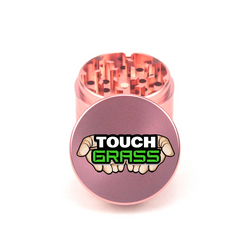 Touch Grass 4pc Aluminum Grinder - Fidget Widgets