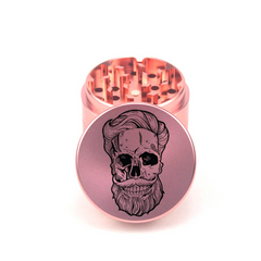 Skull Stash Crusher 4pc Aluminum Grinder - Fidget Widgets