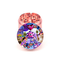 High Fever Dream 4pc Aluminum Grinder - Fidget Widgets