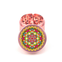 Mandala V3 4pc Aluminum Grinder - Fidget Widgets