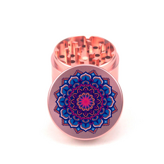 Mandala V4 4pc Aluminum Grinder - Fidget Widgets