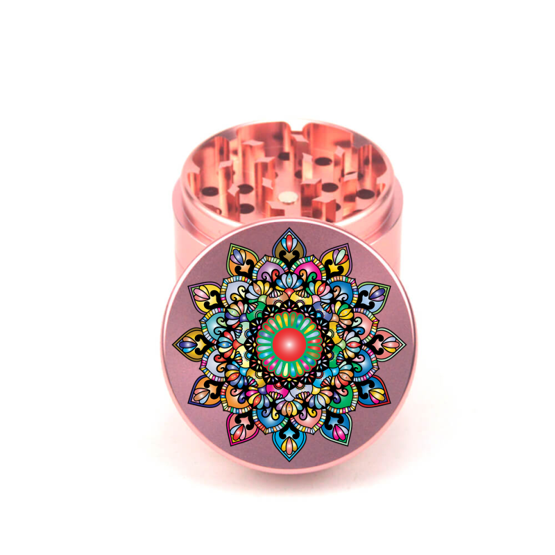 Mandala V7 4pc Aluminum Grinder - Fidget Widgets