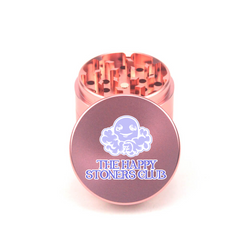Happy Stoner Club 4pc Aluminum Grinder - Fidget Widgets