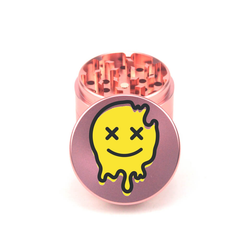Smiley Melt 4pc Aluminum Grinder - Fidget Widgets