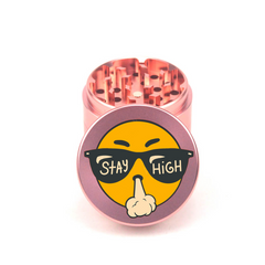 Stay High 4pc Aluminum Grinder - Fidget Widgets