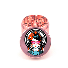 Chill Geisha 4pc Aluminum Grinder - Fidget Widgets