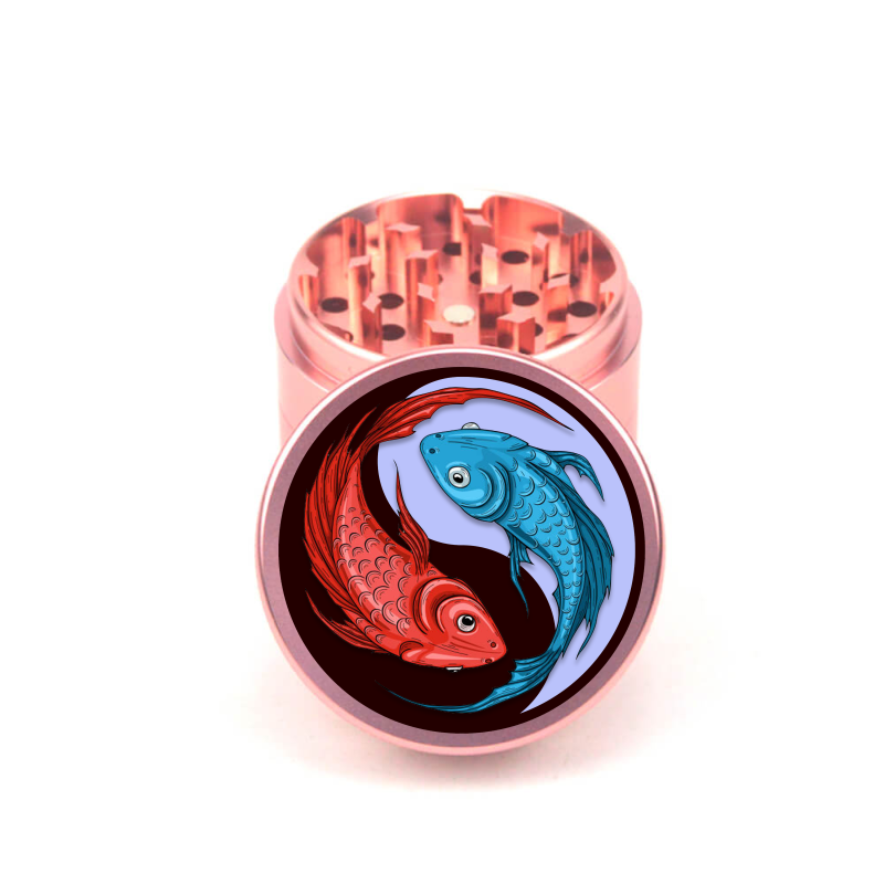 Koi Flow 4pc Aluminum Grinder - Fidget Widgets