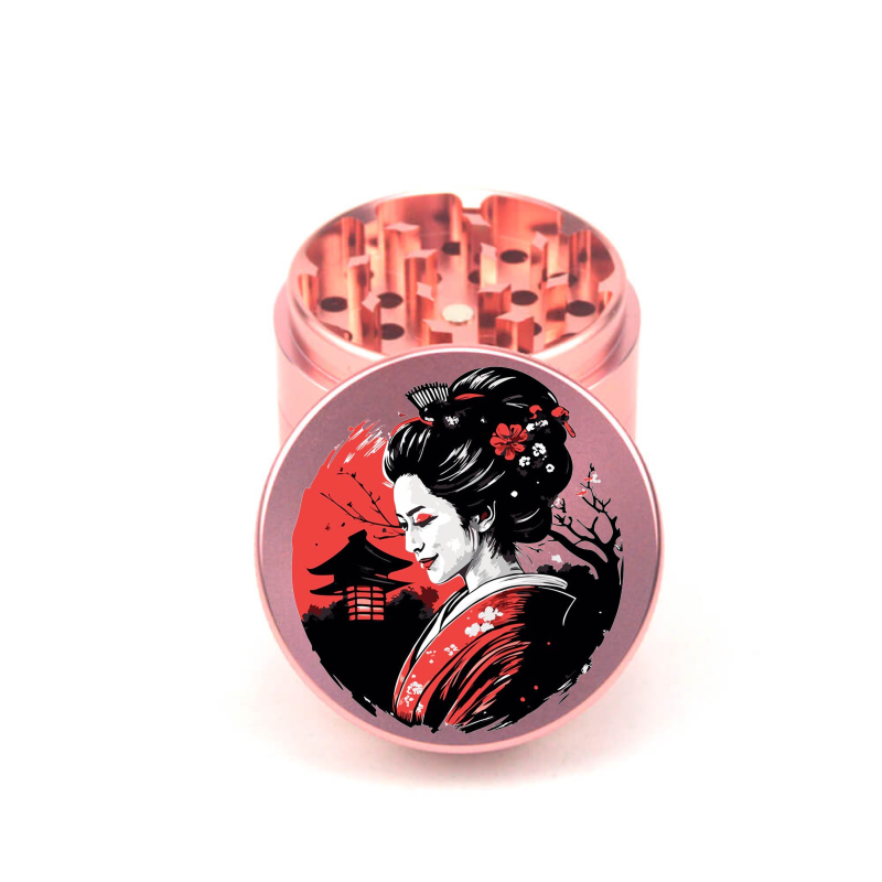 Sweet Geisha 4pc Aluminum Grinder - Fidget Widgets