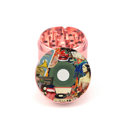 Retro Pop Culture 4pc Aluminum Grinder - Fidget Widgets