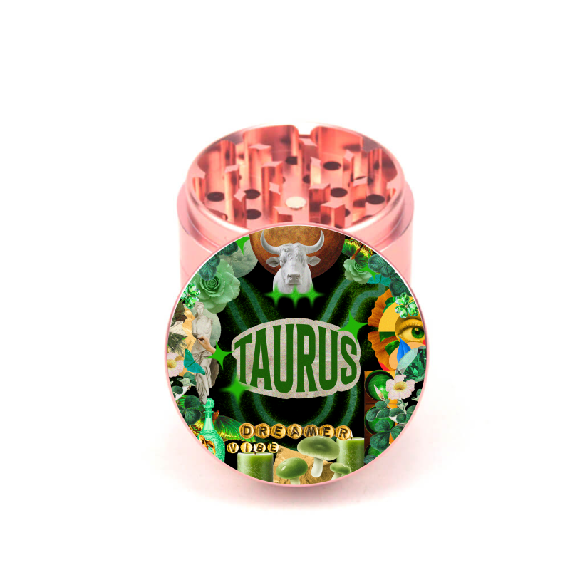 Taurus Aesthetic 4pc Aluminum Grinder - Fidget Widgets
