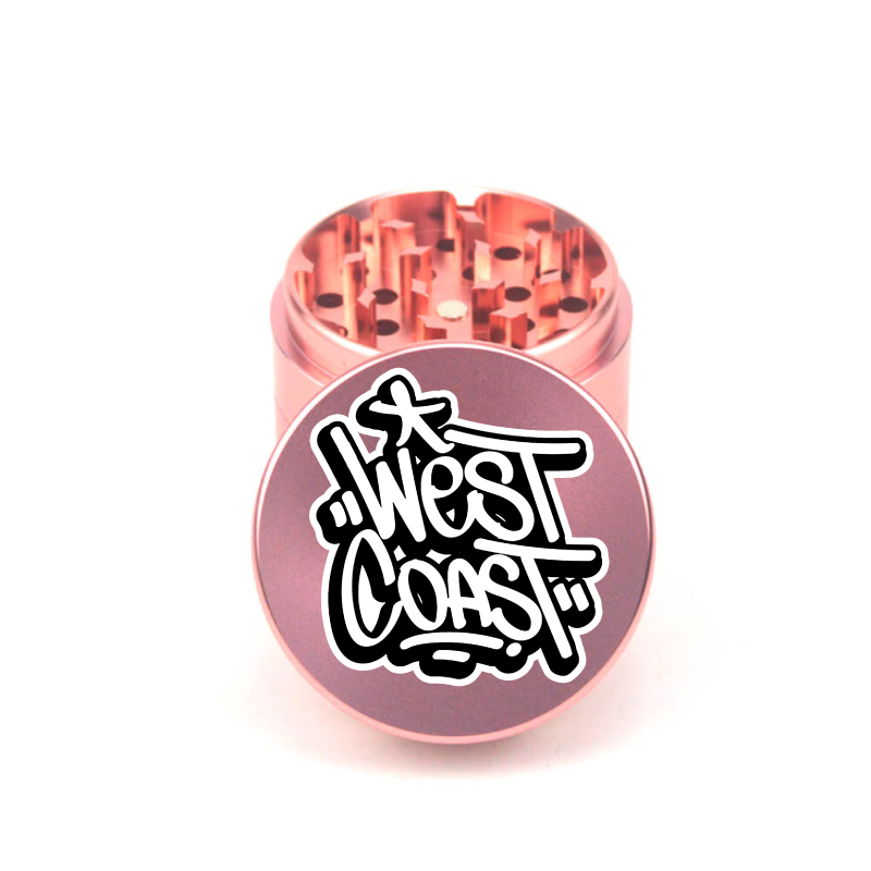 West Coast 4pc Aluminum Grinder - Fidget Widgets