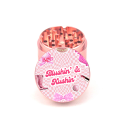 Blushin' & KUSHin' 4pc Aluminum Grinder - Fidget Widgets