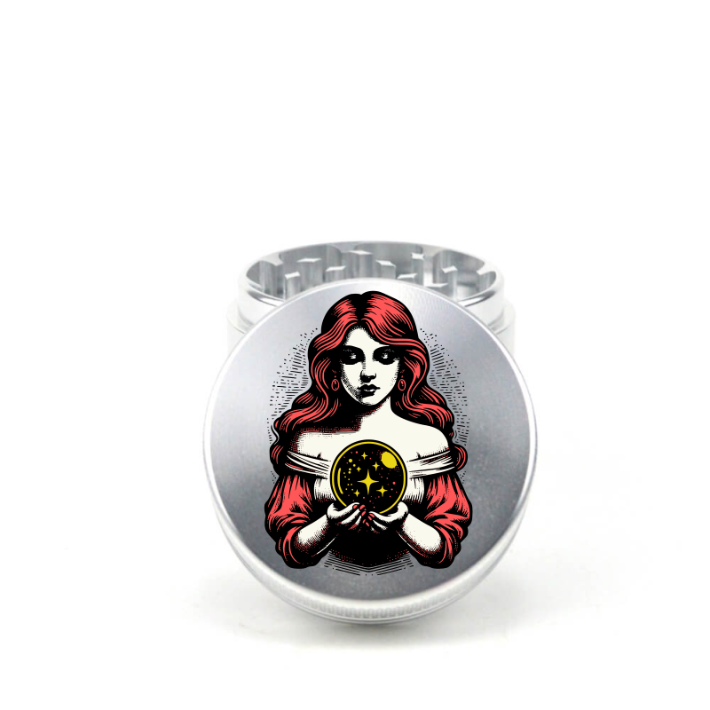 Mystic Luna 4pc Aluminum Grinder - Fidget Widgets