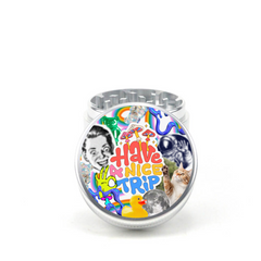 Have a Nice Trip 4pc Aluminum Grinder - Fidget Widgets