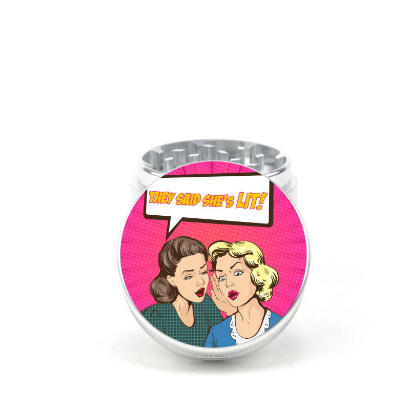 She's Lit 4pc Aluminum Grinder - Fidget Widgets