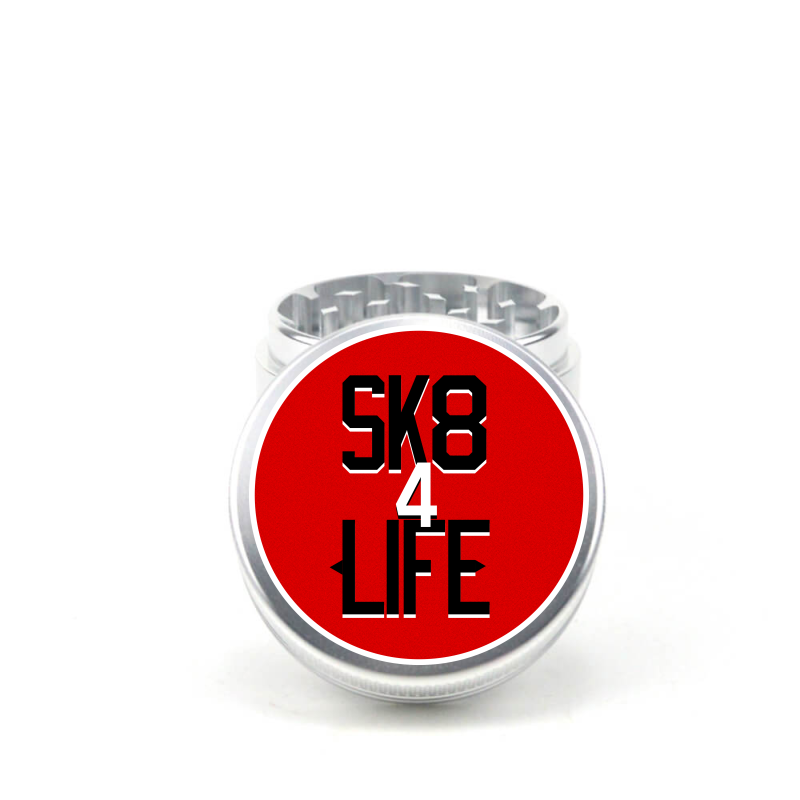 SK8 4 LIFE 4pc Aluminum Grinder - Fidget Widgets