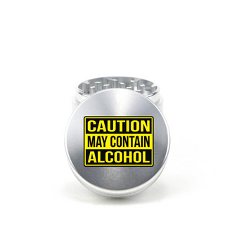 Alcohol Alert 4pc Aluminum Grinder