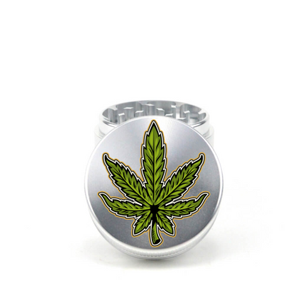 Leafy Legend 4pc Aluminum Grinder - Fidget Widgets