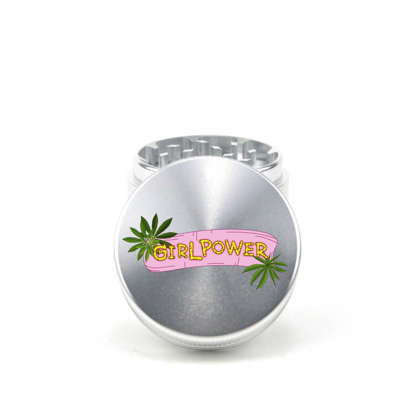 Girl Power 4pc Aluminum Grinder - Fidget Widgets