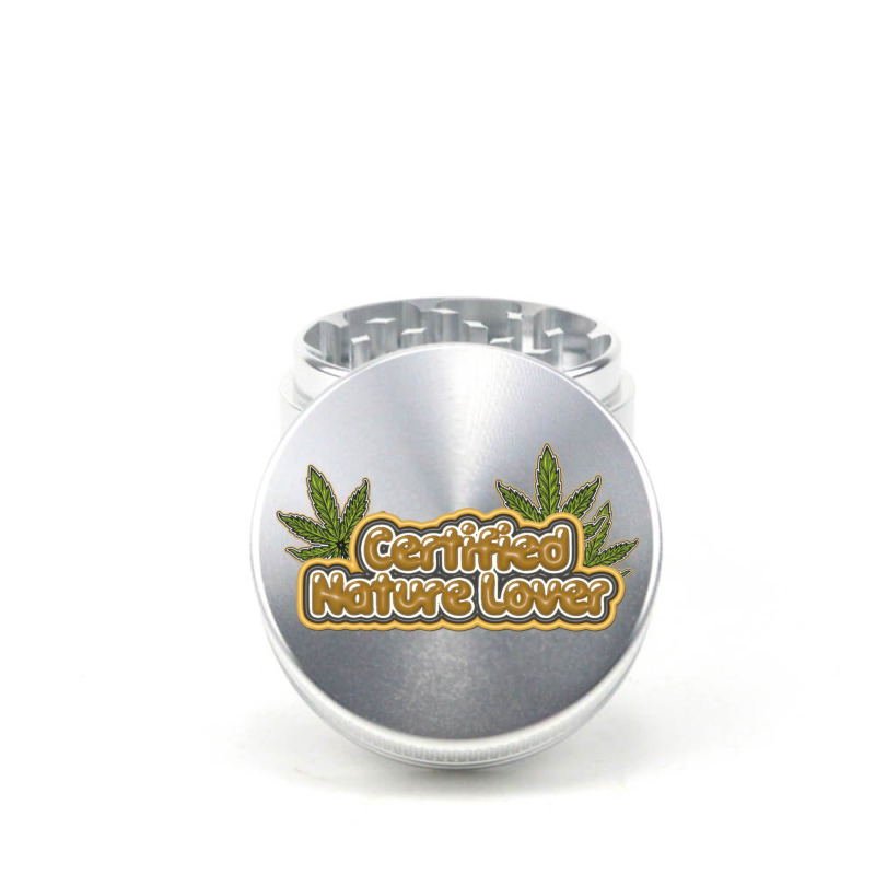 Certified Nature Lover 4pc Aluminum Grinder - Fidget Widgets