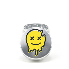 Smiley Melt 4pc Aluminum Grinder - Fidget Widgets