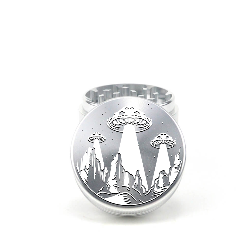 Shroom World 4pc Aluminum Grinder - Fidget Widgets